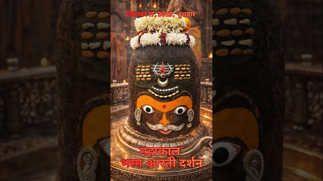 17/12/2025  l महाकाल भस्म श्रृंगार आरती  l Mahakal Aarti l MahakalTimes l #mahakal #ujjain #live