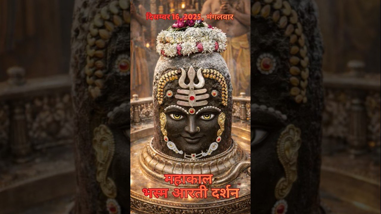 16/12/2025  l महाकाल भस्म श्रृंगार आरती  l Mahakal Aarti l MahakalTimes l #mahakal #ujjain #live