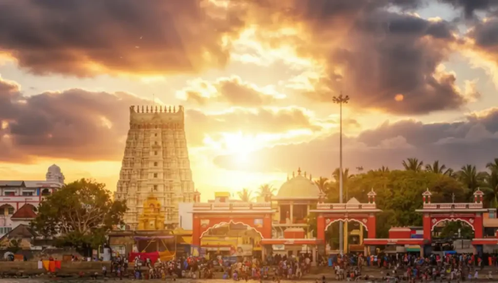 रामनाथस्वामी ज्योतिर्लिंग मंदिर – रामेश्वरम का पवित्र धाम और भारत का सबसे लंबा मंदिर गलियारा