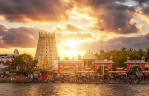 रामनाथस्वामी ज्योतिर्लिंग मंदिर: रामेश्वरम का पवित्र ज्योतिर्लिंग और चार धाम स्थल रामनाथस्वामी ज्योतिर्लिंग मंदिर – रामेश्वरम का पवित्र धाम और भारत का सबसे लंबा मंदिर गलियारा