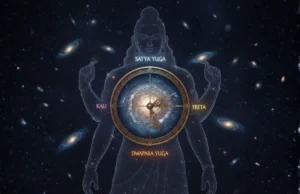 शिव का समय चक्र: युगों, कल्पों और प्रलय को समझना शिव का समय चक्र, चार युगों के साथ समय की चक्रीय हिंदू अवधारणा को दर्शाता है।