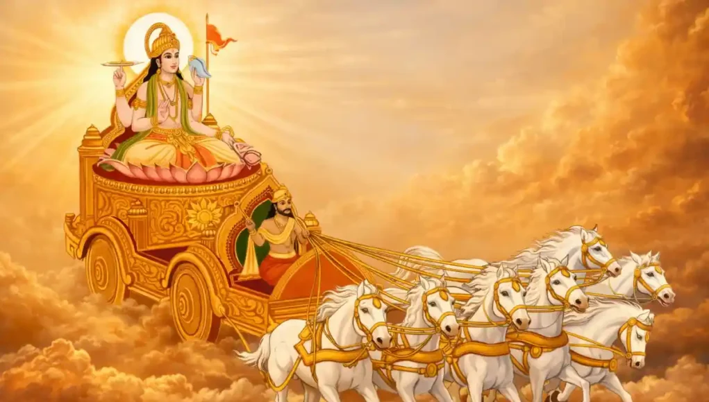 ratha-saptami-2026-ujjain.webp रथ सप्तमी पर उज्जैन में सूर्योदय के समय सूर्य देव को अर्घ्य देते श्रद्धालु।