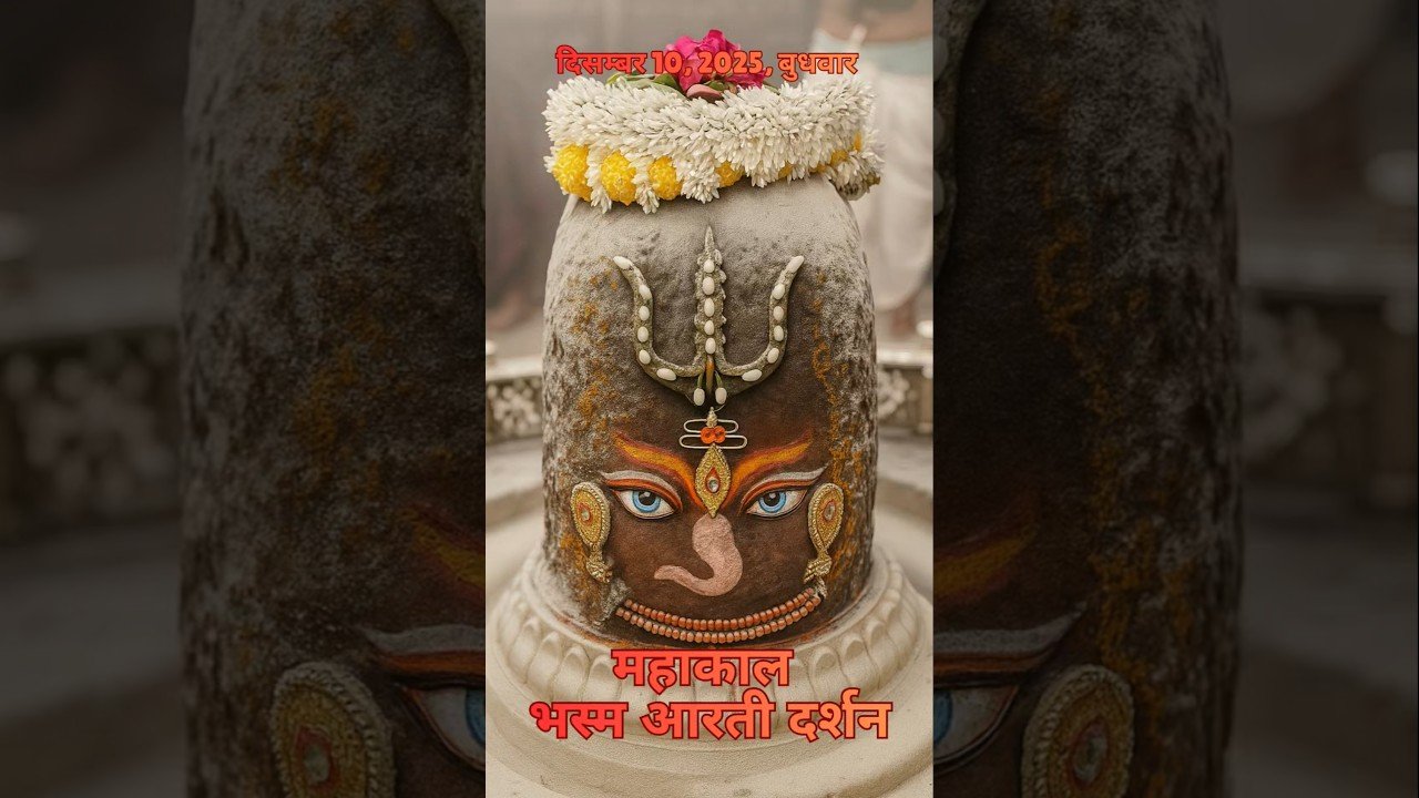 10/12/2025  l महाकाल भस्म श्रृंगार आरती  l Mahakal Aarti l MahakalTimes l #mahakal #ujjain #live