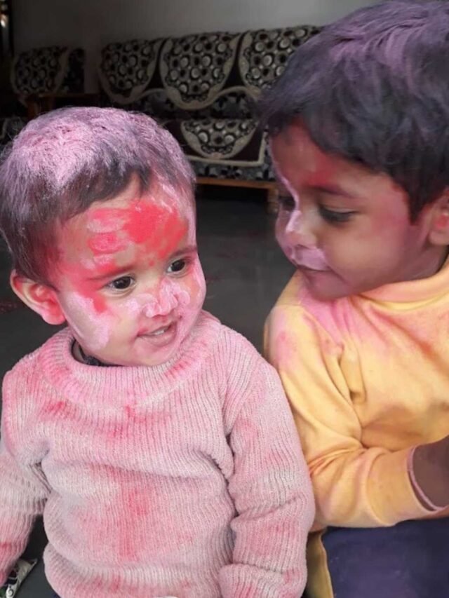Bond of Brothers and Sisters During Holi
