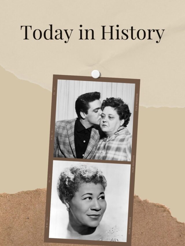 WHAT HAPPENED TODAY IN HISTORY APRIL 25