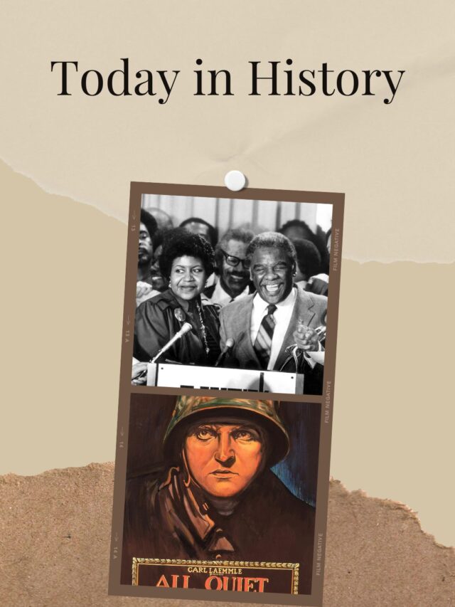 WHAT HAPPENED TODAY IN HISTORY APRIL 29