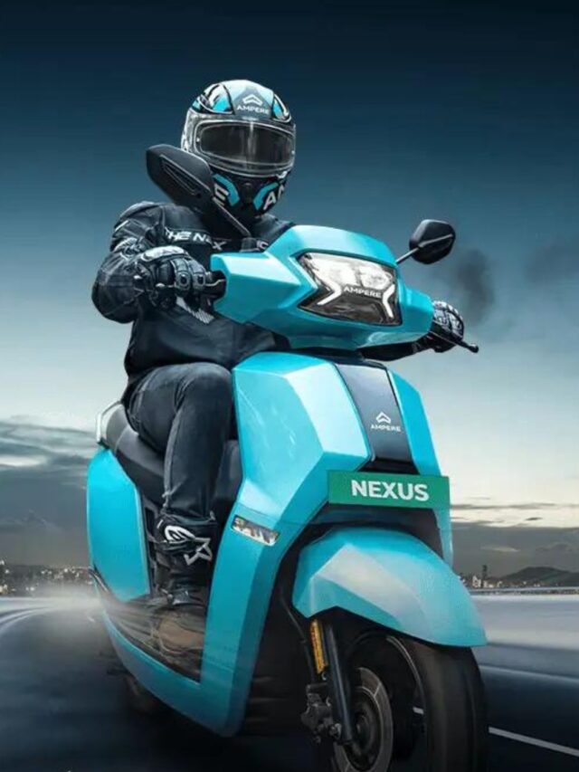 Ampere Nexus Electric Scooter launched Priced From Rs1.10 Lac