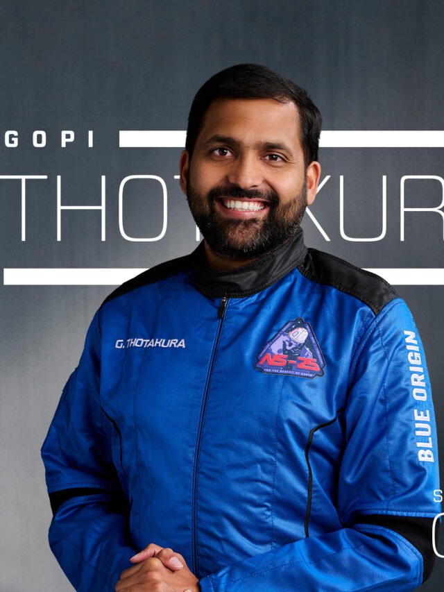 India’s Gopi Thotakura Makes History as First Indian Space Tourist