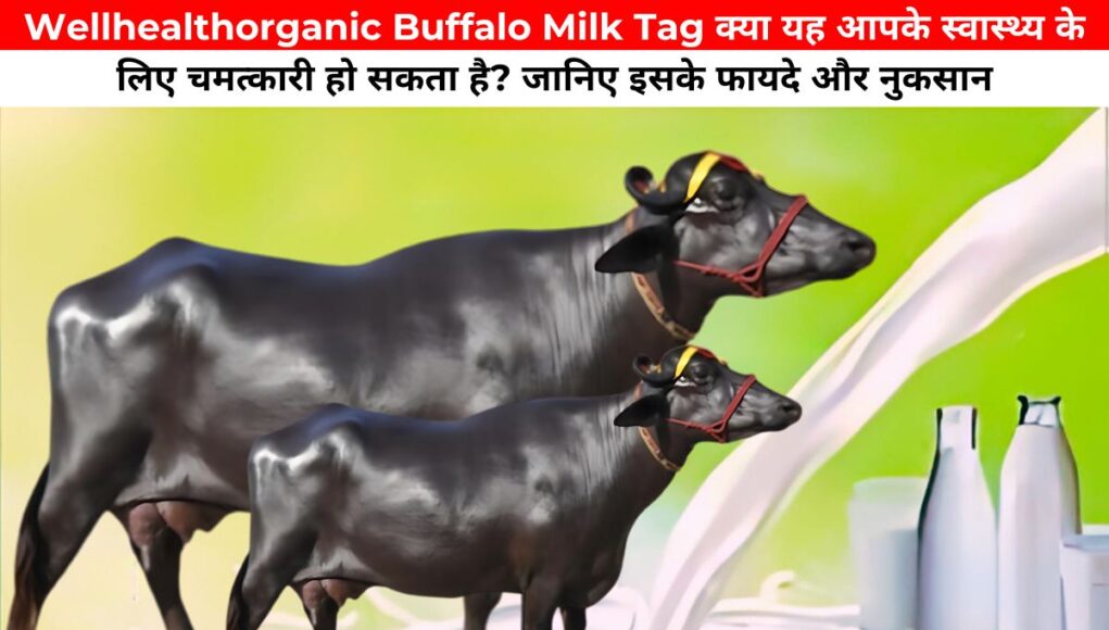 Wellhealthorganic Buffalo Milk Tag क्या यह आपके स्वास्थ्य के लिए चमत्कारी हो सकता है? जानिए इसके फायदे और नुकसान