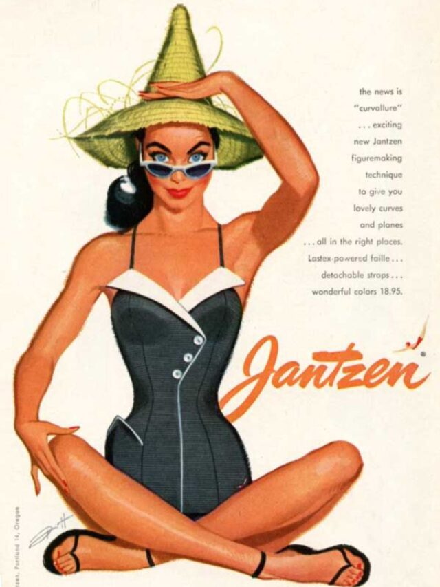 22 Vintage Jantzen Swimwear Ads from the 1950s You Need to See