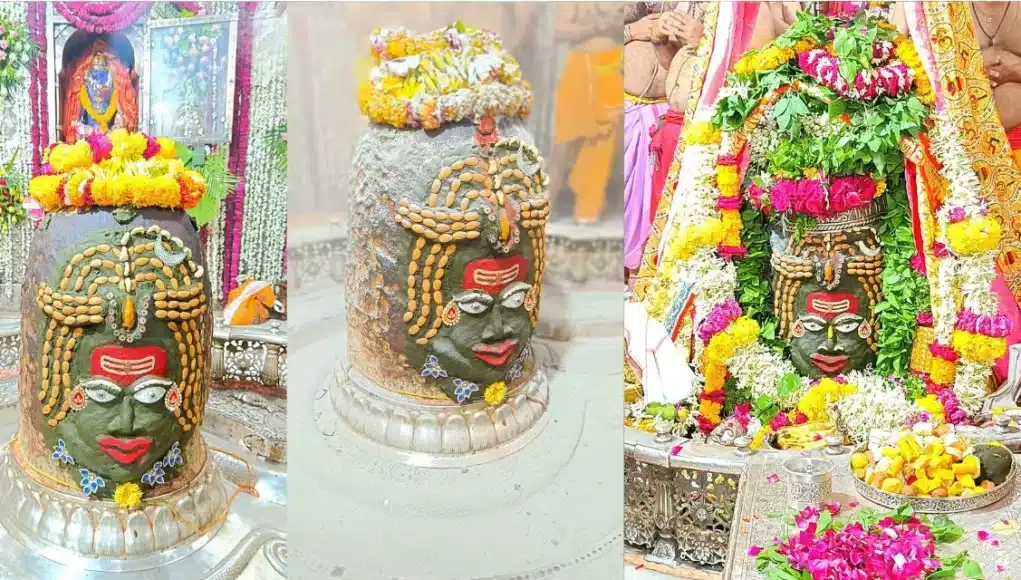 Shri Mahakaleshwar Jyotirling- आज का श्रृंगार और भस्म आरती दर्शन – 08 जुलाई 2024