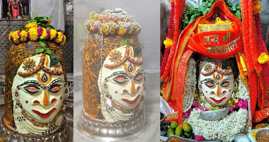 Shri Mahakaleshwar Jyotirling- आज का श्रृंगार और भस्म आरती दर्शन – 17 जुलाई 2024