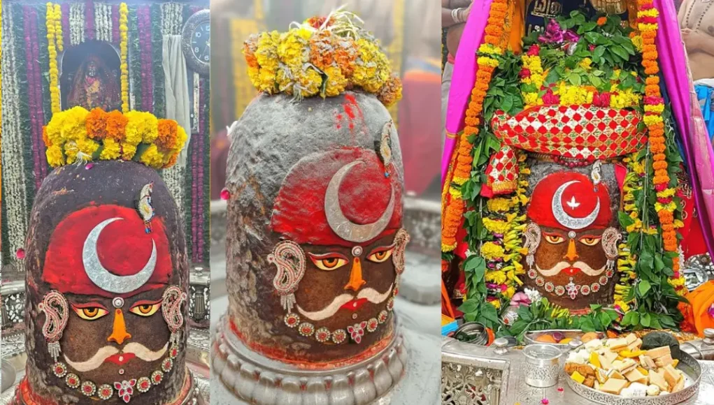 Shri Mahakaleshwar Jyotirling- आज का श्रृंगार और भस्म आरती दर्शन – 06 अगस्त 2024