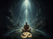 Mahakal’s Voice in the Cave: Ujjain’s Most Haunting and Sacred Mystery Mahakal’s Voice in the Cave – devotees sitting inside the mystical cave of Ujjain, where divine whispers are believed to be heard.