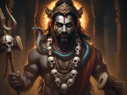 The Secret of Kalbhairav: Ujjain’s Mysterious Alcohol-Drinking Deity Devotees offering liquor at Kalbhairav Temple in Ujjain, symbolizing The Secret of Kalbhairav’s eternal guardianship.