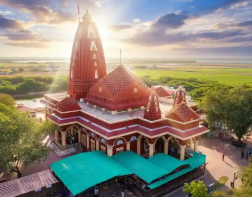 Nageshvara Jyotirlinga: Dwarka’s Ancient Shiva Temple Sacred Shiva shrine of Nageshvara Jyotirlinga surrounded by temple bells