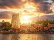 Ramanathaswamy Jyotirlinga: Rameswaram’s Sacred Jyotirlinga and Char Dham Site Ramanathaswamy Jyotirlinga Temple in Rameswaram, Tamil Nad