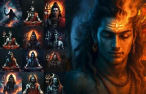 12 Ultimate Shiva Stotrams: Meanings, Origins, and Spiritual Power Lord Shiva meditating surrounded by divine light, symbolizing the power and purity of Shiva Stotrams