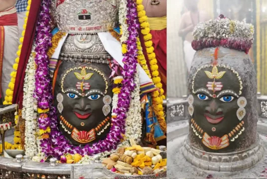 Silver Crown, Sacred Ash Mark January 12 Bhasma Aarti at Mahakal Mahakal Aarti, Mahakaleshwar Temple, Ujjain News, Bhasma Aarti, Jyotirlinga