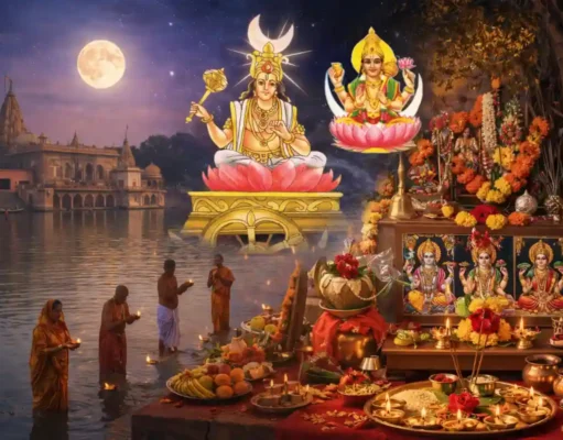 Paush Purnima 2026: Date, Timings, Rituals and Spiritual Significance Paush Purnima 2026 moon worship and Chandradeva Arghya