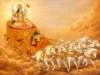 2026 Ratha Saptami Date and Time in Ujjain – Complete Surya Puja Guide Devotees offering arghya to Lord Surya at sunrise during Ratha Saptami in Ujjain.
