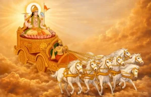 2026 Ratha Saptami Date and Time in Ujjain – Complete Surya Puja Guide Devotees offering arghya to Lord Surya at sunrise during Ratha Saptami in Ujjain.